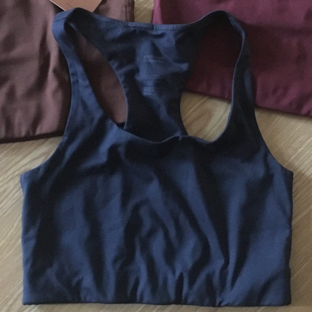 Girlfriend Collective Midnight Paloma bra size S